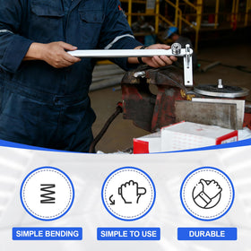 Otoolling manual rebar bender assembled showcases sturdy build and ready-to-use setup.