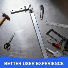 Otoolling manual rebar bender compact design suits desktop or bench use.