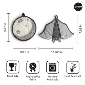 OTOTO Batlicious goth kitchen decor adds spooky flair to cooking.