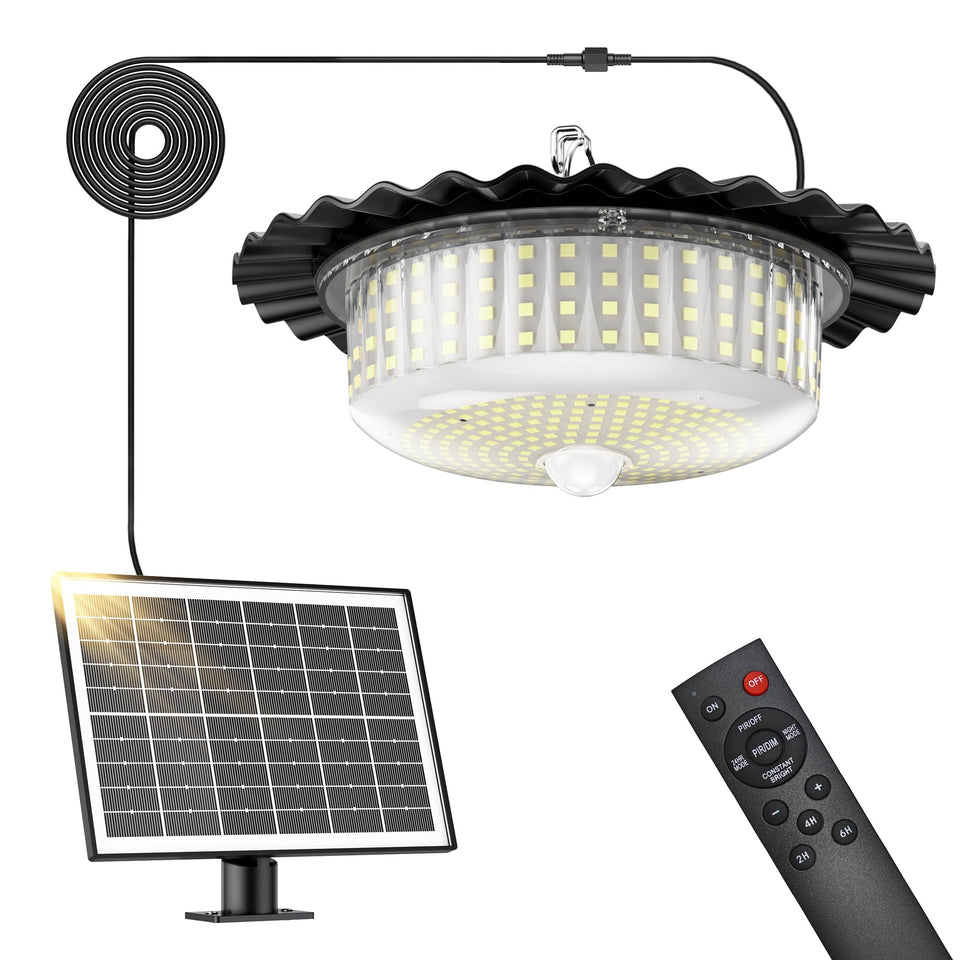 Otovoda solar shed light panel charging in sunlight for reliable outdoor power