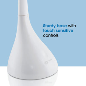 OttLite Creative Curves provides high-contrast, low-glare lighting for detail work.