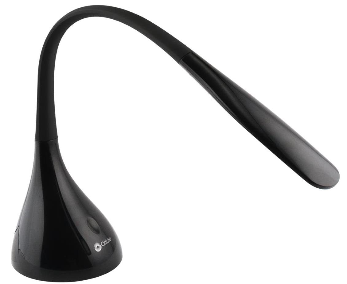 OttLite Creative Curves four brightness levels tailor illumination for reading, drafting, or sewing.
