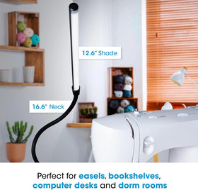OttLite eye-health LED light supports comfortable viewing during long sessions.