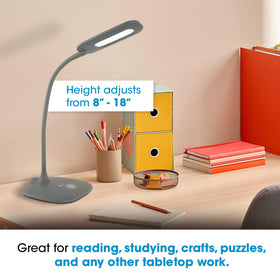 OttLite desk lamp with adjustable neck for precise task lighting