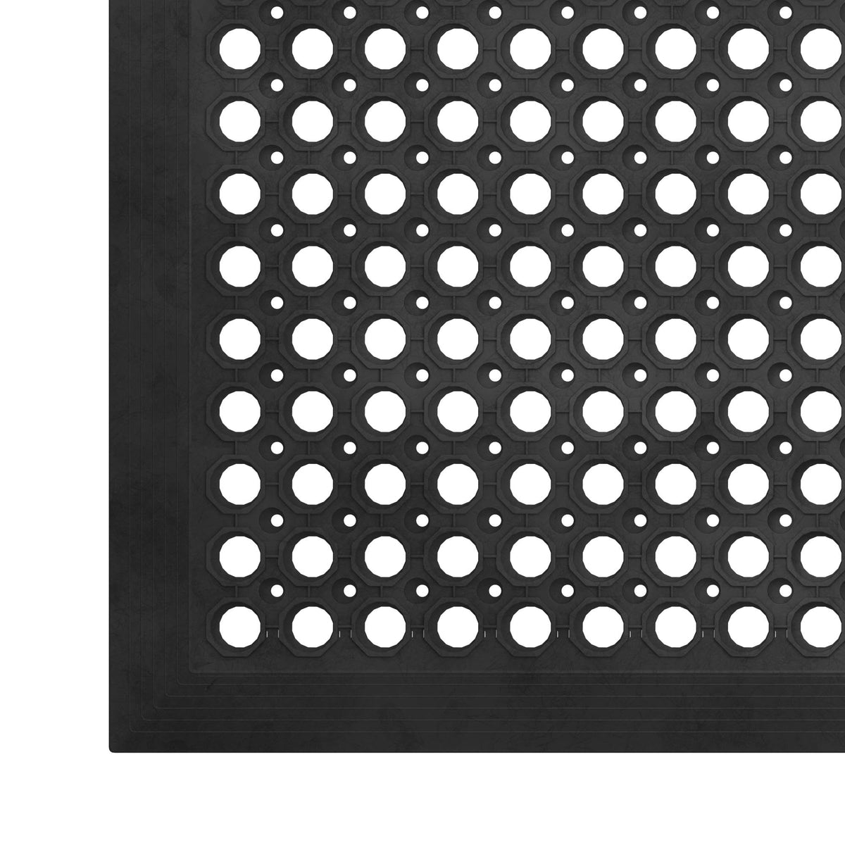 Ottomanson 36x60 rubber mat designed for durability in busy spaces.