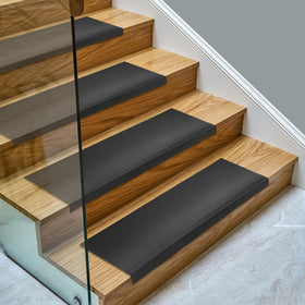 Ottomanson Bullnose Outdoor Tread with wrap-edge grip for safer footing on exterior stairs