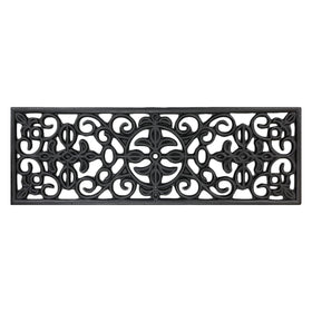 Ottomanson front porch, deck, and RV steps gain safer footing with scroll pattern.