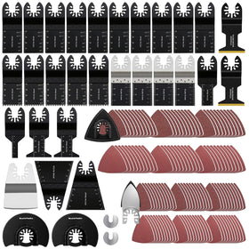 OTUCO 154 pack oscillating blades for precise wood and metal cutting