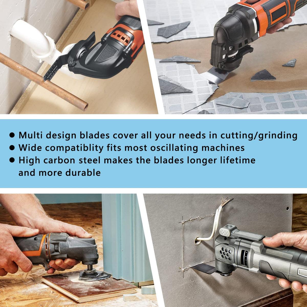 OTUCO included sanding pads and papers for finishing