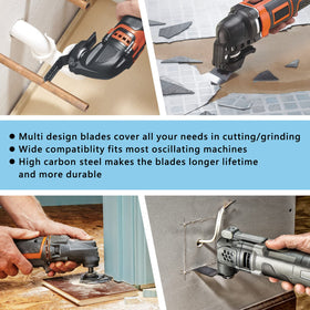 OTUCO included sanding pads and papers for finishing