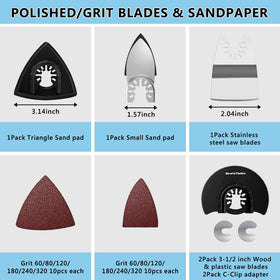 OTUCO titanium blades for tougher material cutting
