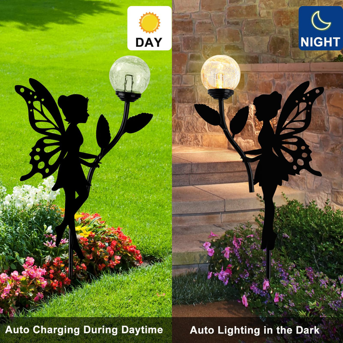 Ouddy Decor waterproof metal fairy light withstands rain for year-round display