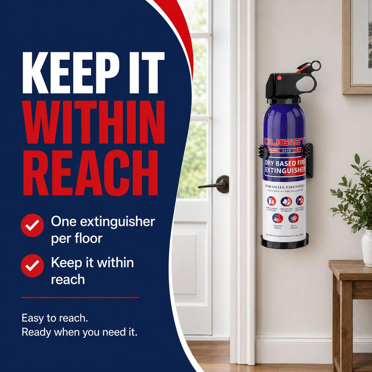 Ougist 3-year guarantee supports long-term home safety