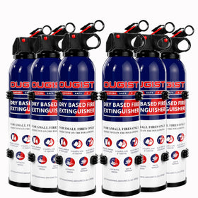 Ougist ABC fire extinguisher compact for home use, quick access in tight spaces.