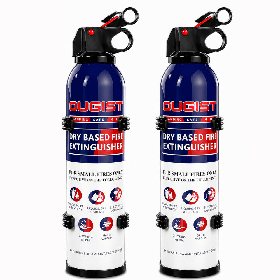 Ougist portable ABC fire extinguisher for kitchen quick response