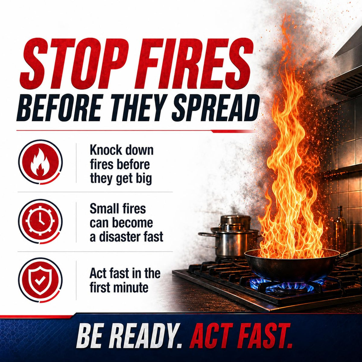 Ougist fire extinguisher in-car portable for roadside safety.