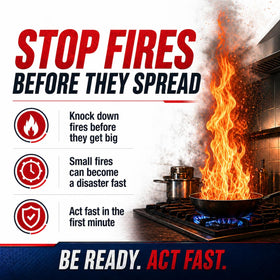 Ougist fire extinguisher in-car portable for roadside safety.
