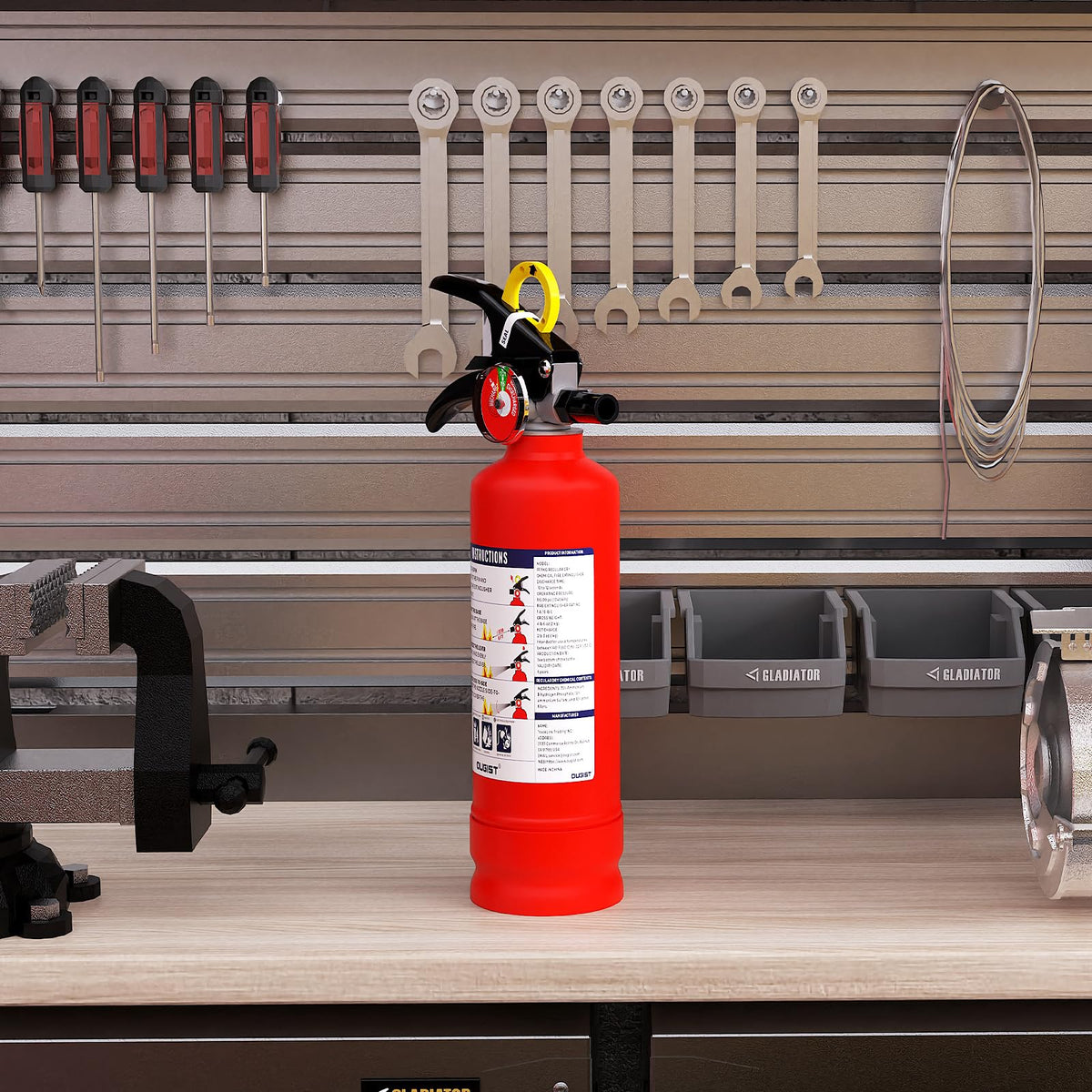 Ougist quick-release handle enables fast action without training.