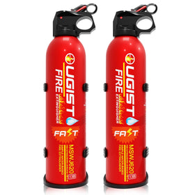 Ougist Fire Extinguisher Spray compact design for easy car and home storage.