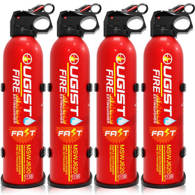 Ougist multipurpose extinguisher with foam for kitchen and electrical fire safety