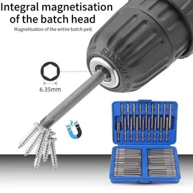OUKENS magnetic expansion bit holder provides secure retention during use