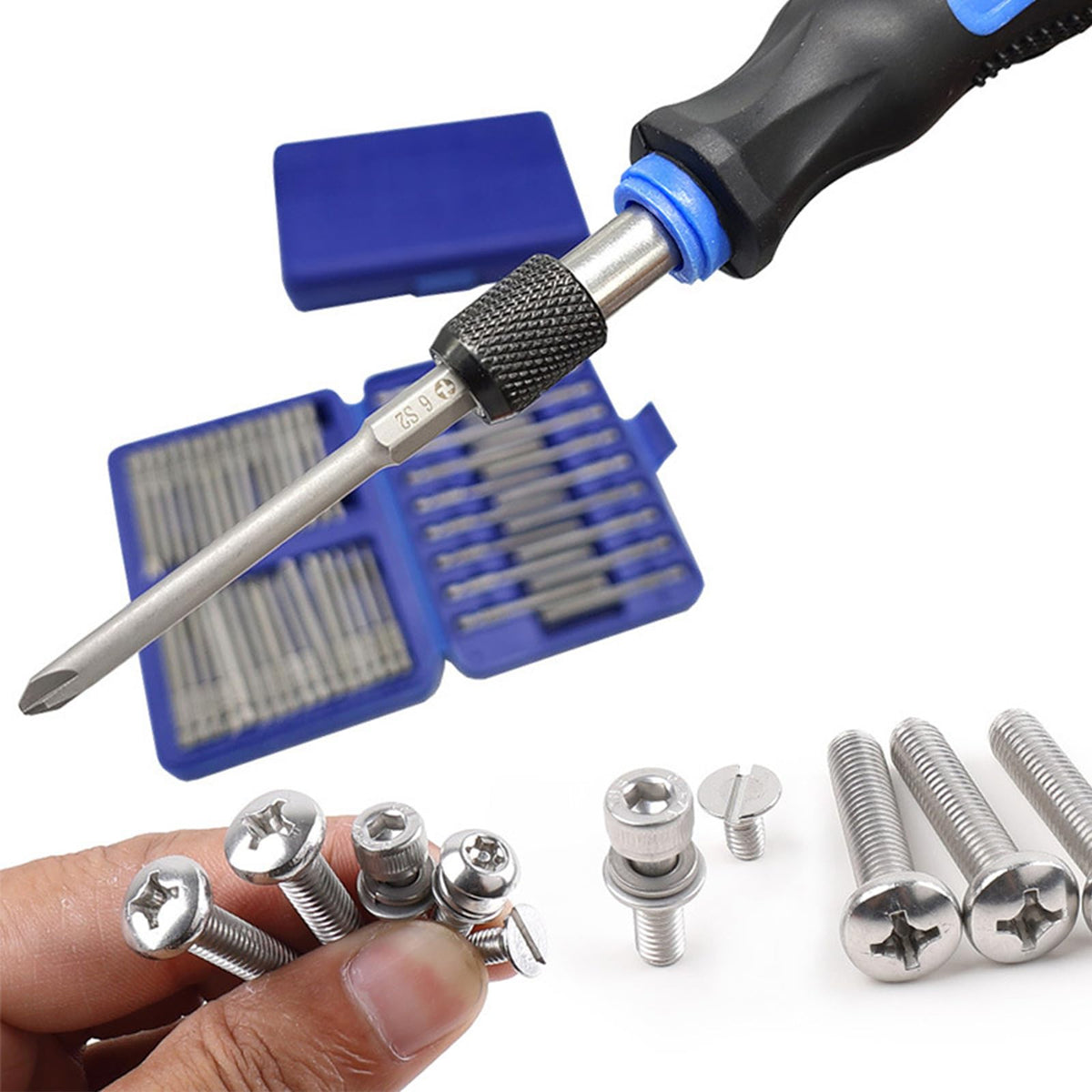 OUKENS professional drill bit storage case keeps bits secure