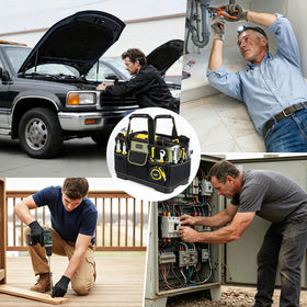 Ounic tool bag heavy-duty design handling demanding loads up to 30kg.