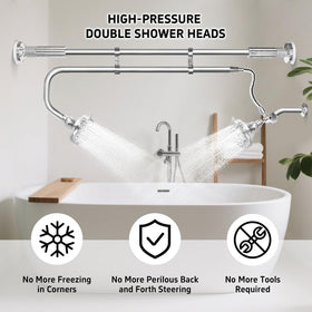 Ourbaofu rust-resistant 304 stainless steel construction ensures durability.
