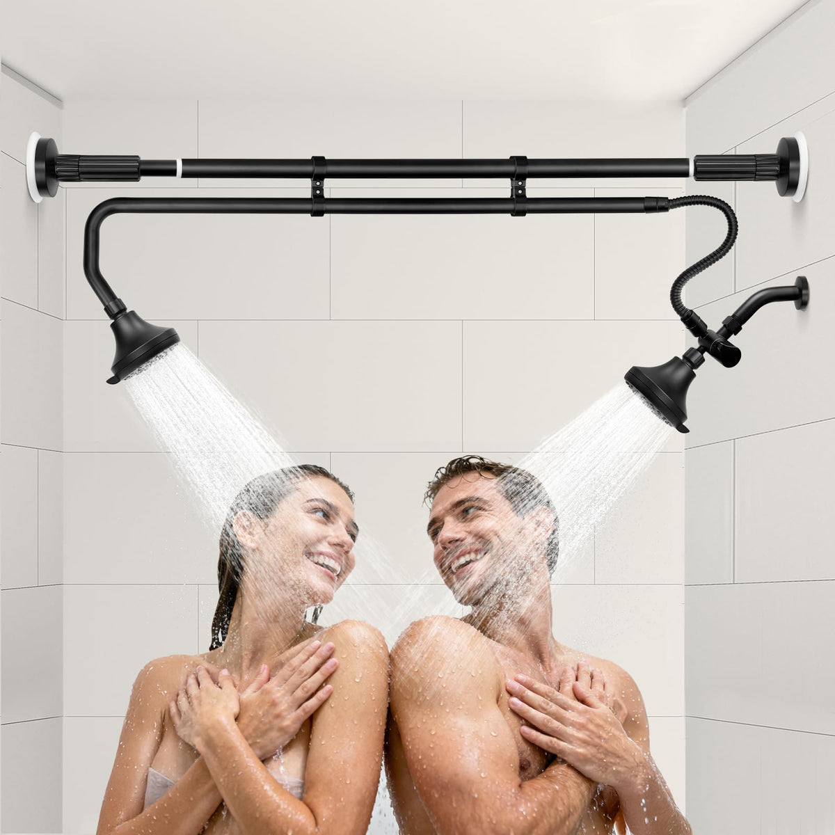 OURBAOFU tandem shower heads two-year warranty for added peace of mind.