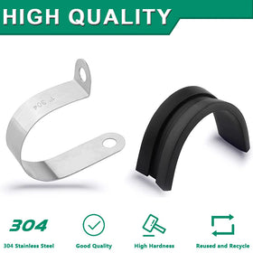 OURU easy-install clamps simplify mounting with a simple screwdriver or screws.