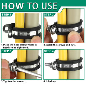 Ouru marine-grade rubber P-clamps withstand harsh environments on boats