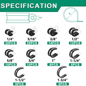 OURU stainless steel rubber-coated clamps resist abrasion and harsh weather.