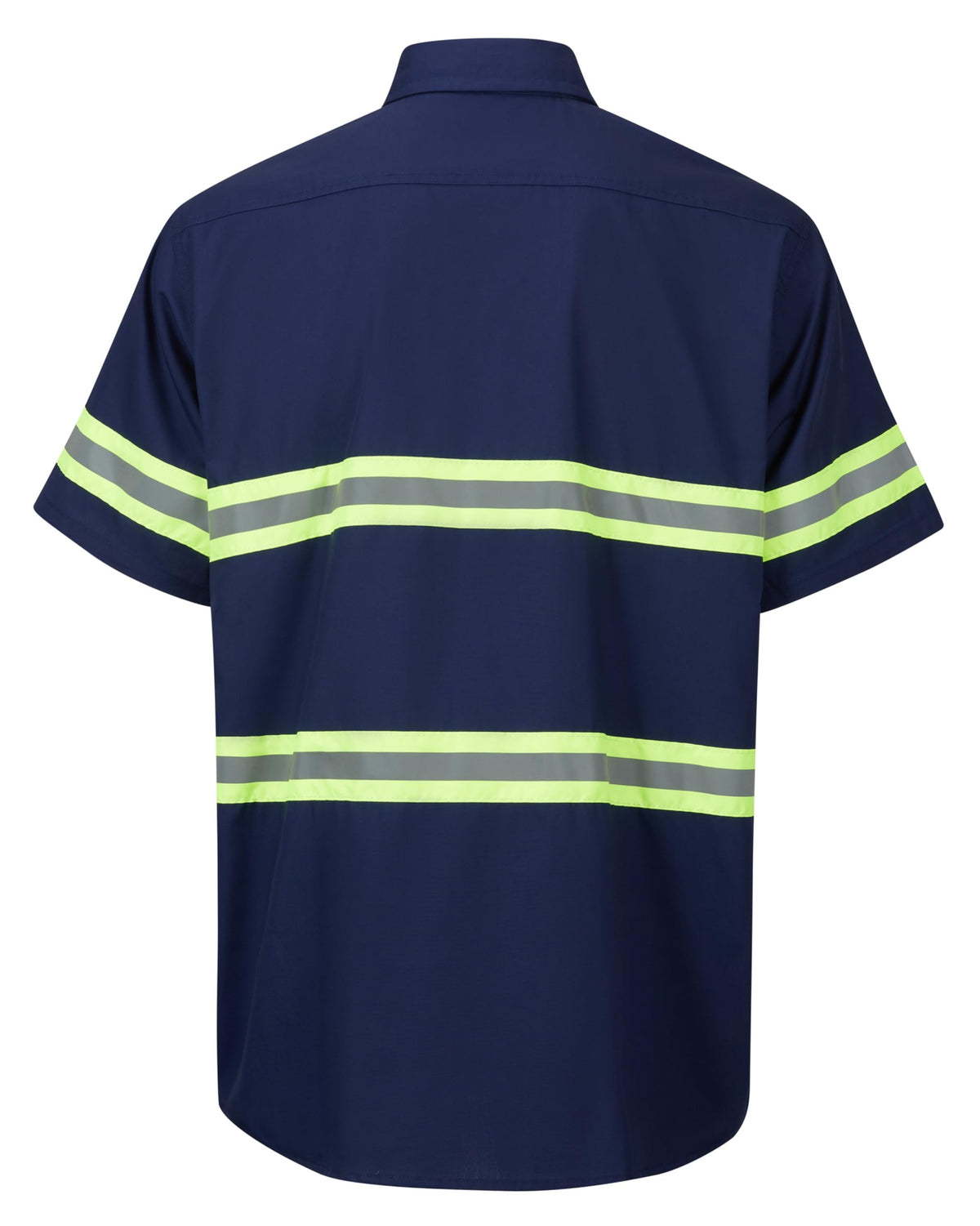 Ousafeve Class 3 Navy Hi-Vis durable workwear in action