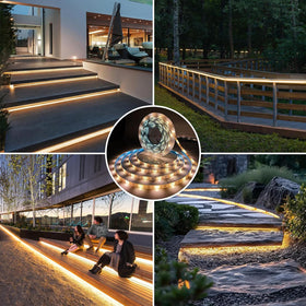 Ousam Led eight-mode lighting offers versatile outdoor moods