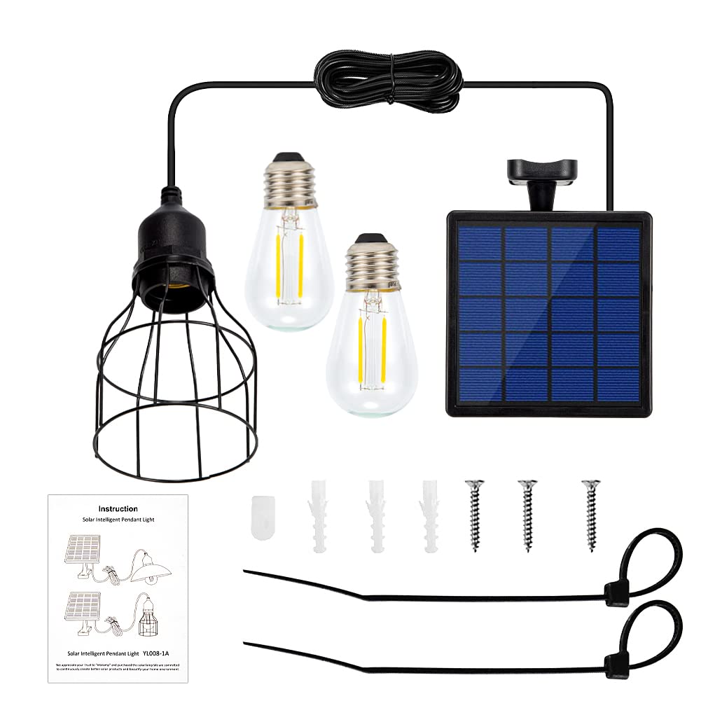 Ousam Led solar light is ideal for chicken coops, gazebos, porches, and more.