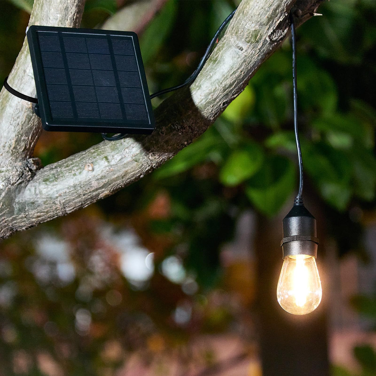Ousam Led Edison-style bulb compatible with E27 base.