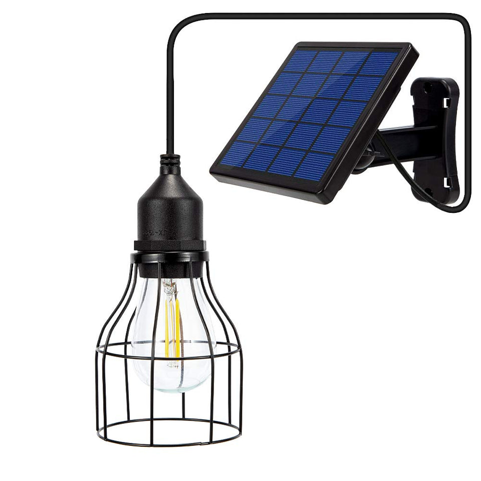 Ousam Led solar light with dusk-to-dawn operation provides automatic outdoor illumination.