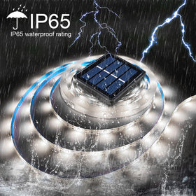 Ousam Led upgraded solar panel and larger battery extend illumination time.