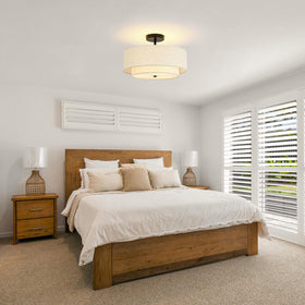 Outiron compatible with dimmable bulbs for mood lighting.
