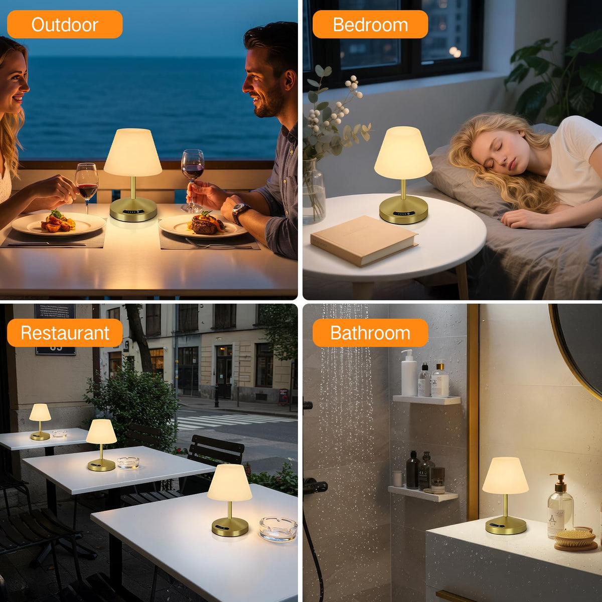 OUTON memory function recalls last brightness and color temperature