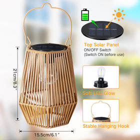 OUTONLIFE solar lantern gift-ready decor perfect for outdoor lovers
