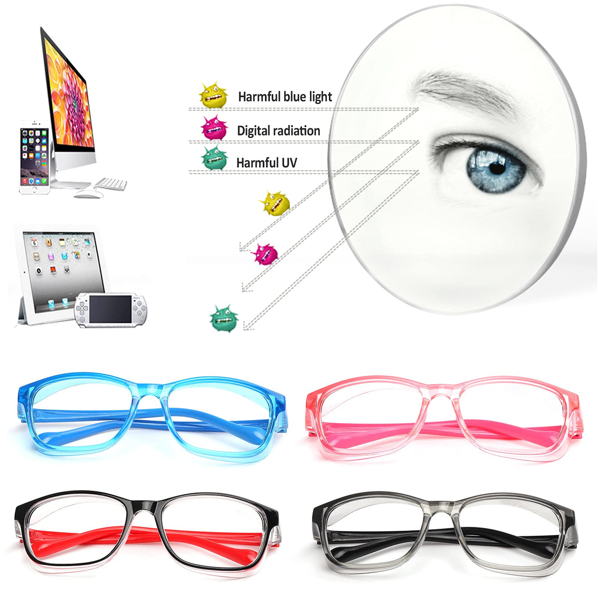 Outray comfortable-fit kid eyewear for school and play.