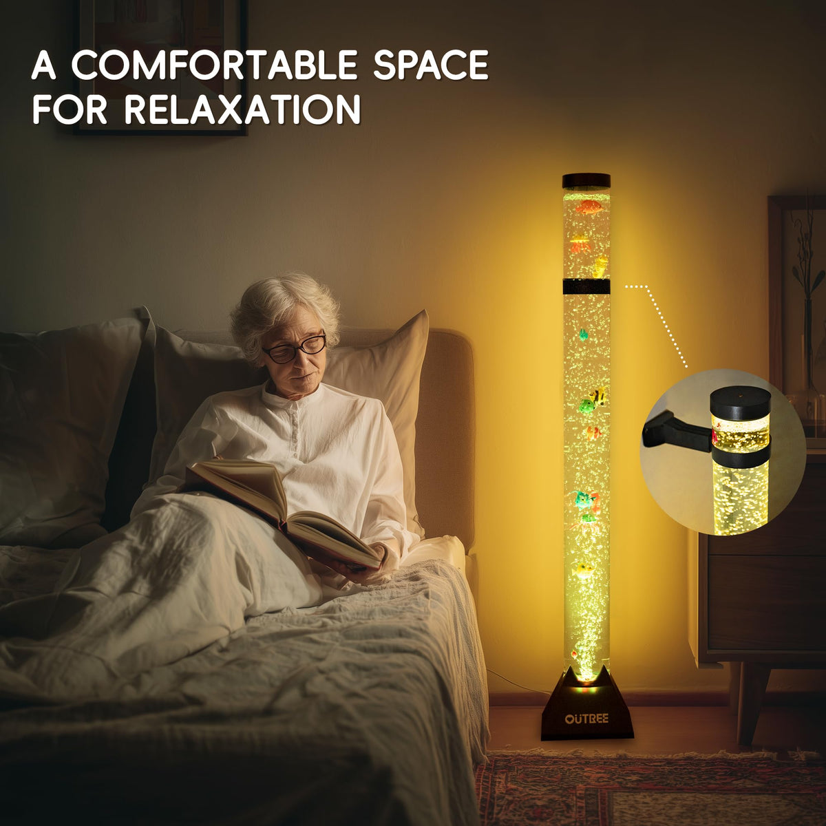 OUTREE 20 color-changing LEDs for customizable mood lighting