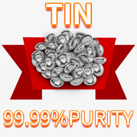 Ouwinway lead-free tin lump ready for solder pot applications and easy handling.