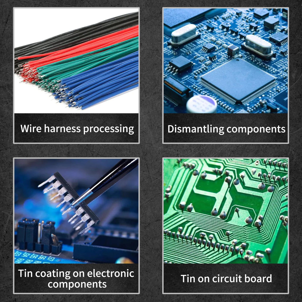 Ouwinway tin for electronics soldering yields clean joints and stability.
