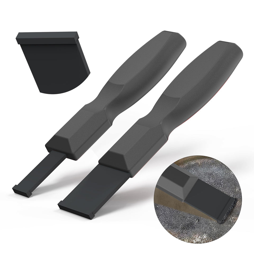 OUXIO Carbide Scraper 1-1/4 inch blade for precise gasket residue removal on metal surfaces