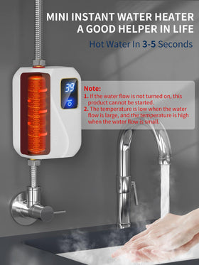 OVAS HOO under-sink display model showing digital readout for precise temperature control