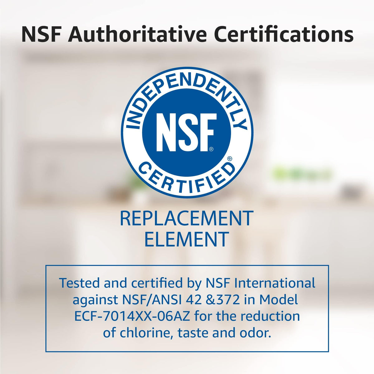 Overbest 7006 multi-stage filtration creates better-tasting water.
