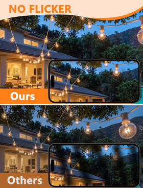 Oviejo G40 bulbs brighten patios with all-weather performance outdoors