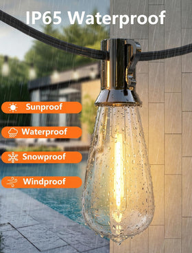 Oviejo lights ideal for weddings and garden decor